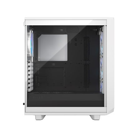 „Fractal Design“ | „Meshify 2 Compact RGB“ | Šoninis langas | „Baltas TG Clear“ | Vidutinio dydžio bokštas | ATX