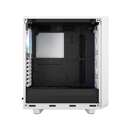 „Fractal Design“ | „Meshify 2 Compact RGB“ | Šoninis langas | „Baltas TG Clear“ | Vidutinio dydžio bokštas | ATX