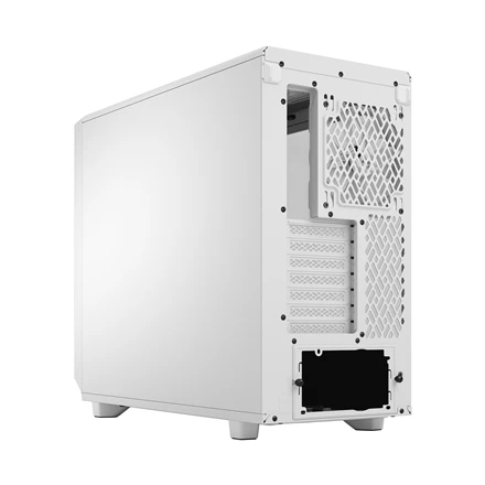 Fractal Design Fraktalų dizainas | Meshify 2 Lite TG Clear | Šoninis langas | Baltas | E-ATX | Įtrauktas maitinimo šaltinis Nr. | ATX