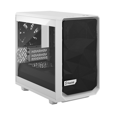 „Fractal Design“ | „Meshify 2 Nano“ | Šoninis langas | Baltas TG skaidrus atspalvis | ITX | ATX