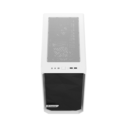 „Fractal Design“ | „Meshify 2 Nano“ | Šoninis langas | Baltas TG skaidrus atspalvis | ITX | ATX