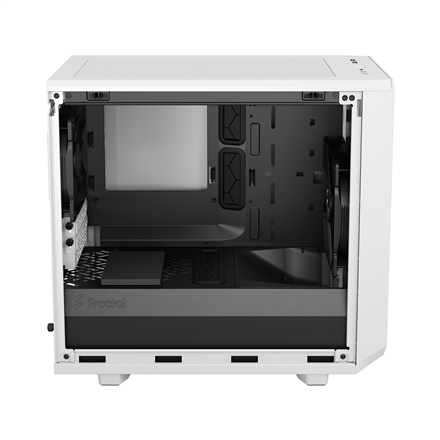 „Fractal Design“ | „Meshify 2 Nano“ | Šoninis langas | Baltas TG skaidrus atspalvis | ITX | ATX