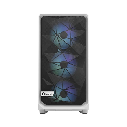 Fractal Design | Meshify 2 RGB TG Clear Tint | Side window | E-ATX | ATX | Baltas