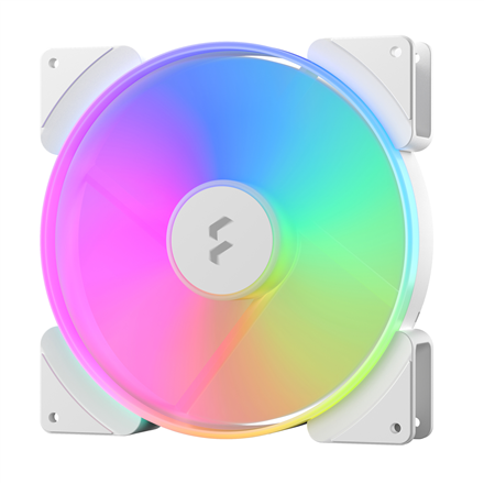 Fractal Design Fraktalų dizainas | Prisma AL-18 PWM | Baltas | ARGB ventiliatorius