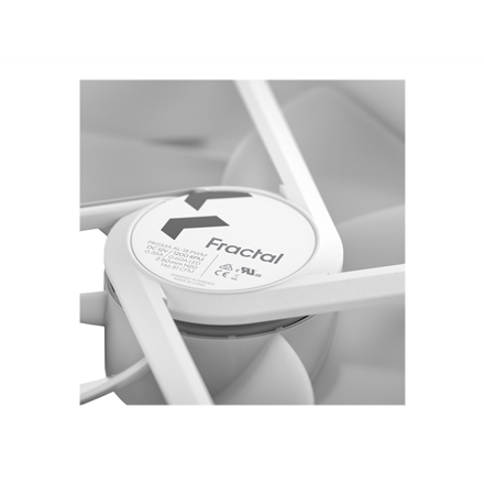 Fractal Design Fraktalų dizainas | Prisma AL-18 PWM | Baltas | ARGB ventiliatorius