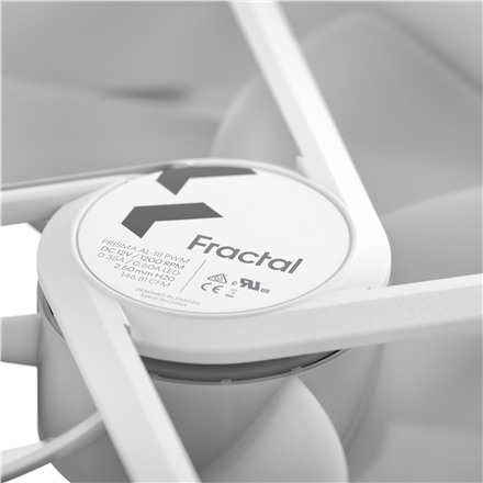 Fractal Design Fraktalų dizainas | Prisma AL-18 PWM | Baltas | ARGB ventiliatorius