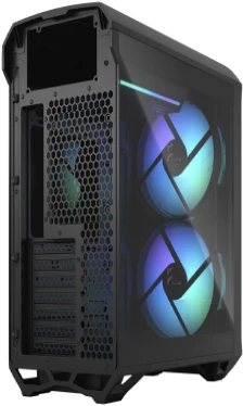 Fractal Design Fraktalų dizainas | Torrent kompaktiškas RGB TG šviesos atspalvis | Šoninis langas | Juodas | ATX