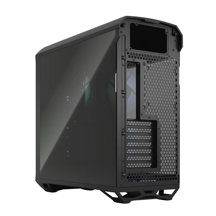 Fractal Design Fraktalų dizainas | Torrent kompaktiškas RGB TG šviesos atspalvis | Šoninis langas | Juodas | ATX