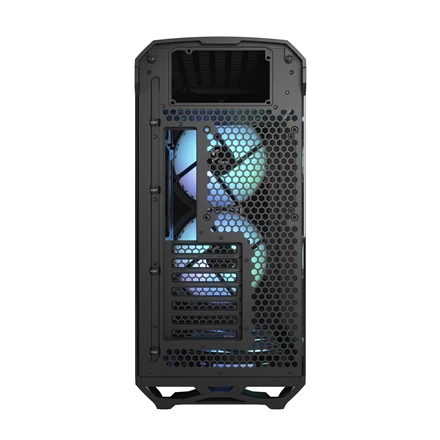 Fractal Design Fraktalų dizainas | Torrent kompaktiškas RGB TG šviesos atspalvis | Šoninis langas | Juodas | ATX