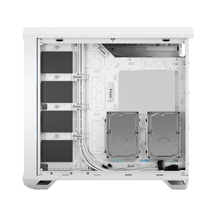 „Fractal Design“ | „Torrent“ | RGB Baltas TG skaidraus atspalvio | ATX