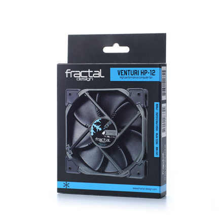 Fractal Design Fraktalų dizainas | Venturi | HP-12 PWM | Korpuso ventiliatorius