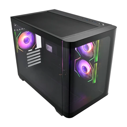 FSP Dėklas | S380 | Mid Tower | Juodas