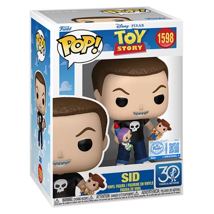 FUNKO POP! Vinilinė figūrėlė: Disney: Toy Story - Sid, 9 cm