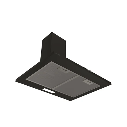 CATA Gartraukis | VK 6000 BK | Tvirtinamas prie sienos | Energijos vartojimo efektyvumo klasė A | Plotis 60 cm | 395 m³/h | Mechaninis | LED | Juodas