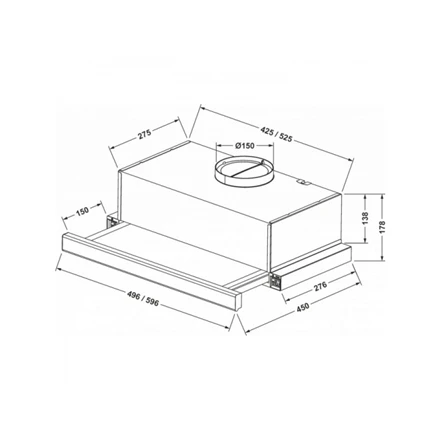 Gartraukis ELEYUS TLS L 14 200 60 BL+BL (Storm G 960 60 BL LED)