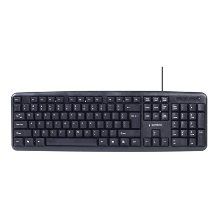 Gembird | 4-in-1 Multimedia office set | KBS-UO4-01 | Klaviatūra, Pelė, Pad and Ausinės Set | su laidu | su pele | US | Juodas