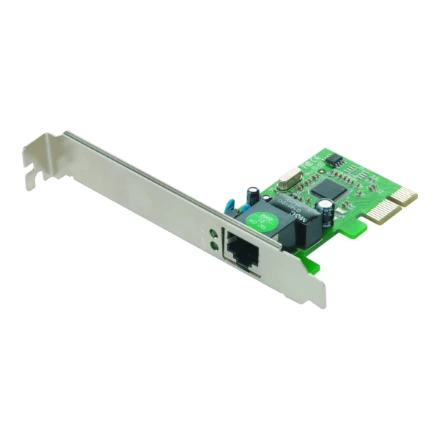 GEMBIRD NIC-GX1 Gembird 1-GIGABIT PCI-Express Fast Ethernet kortelė, Realtek mikroschemų rinkinys