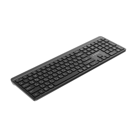 Gembird Dual-mode pro-business slim Belaidė klaviatūra, 2.4G+BT, Cyrillic išdėstymas
