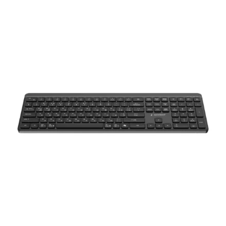 Gembird Dual-mode pro-business slim Belaidė klaviatūra, 2.4G+BT, Cyrillic išdėstymas