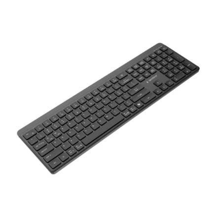 Gembird Dual-mode pro-business slim Belaidė klaviatūra, 2.4G+BT, US išdėstymas
