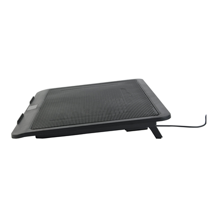 Gembird | Tinka iki 15 " | NBS-1F15-04 | Cooling Stand | Juodas