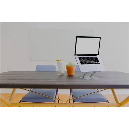 Gembird | NBS-D1-04 | Foldable Notebook Riser Stand | Tinka iki 11-15.6 " | Notebook Stand | Spacegrey