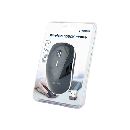 GEMBIRD MUS-6B-02 Optinė LED pelė USB juodas