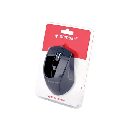 Gembird | Pelė | MUS-4B-02 | Standard | USB | su laidu | Juodas