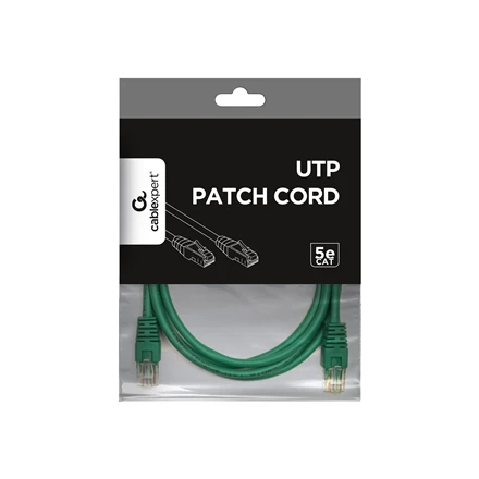 Gembird Cablexpert | CAT5e UTP jungiamasis laidas, 1 m | PP12-1M/G