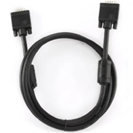 „Gembird Premium VGA HD15M/HD15M“ dvigubai ekranuotas, su 2 ferito šerdimis, 30 M kabelis, juodos spalvos „Cablexpert“