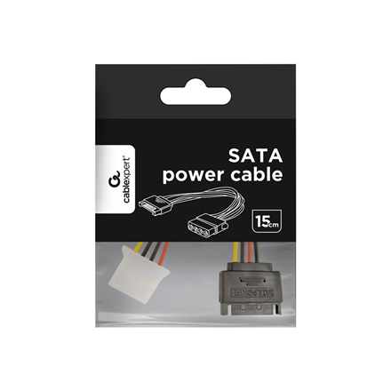 GEMBIRD CC-SATA-PS-M SATA kištukas į Molex kištuką, 15 cm