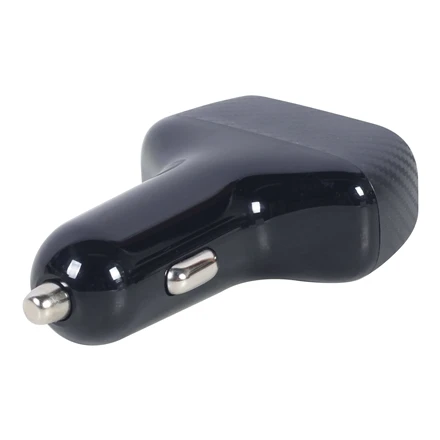 GEMBIRD TA-U2QC3-CAR-01 2port USB car fast charger QC3.0 36W juodas