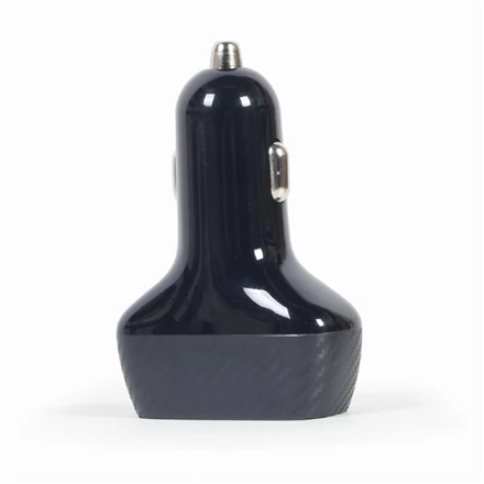 GEMBIRD TA-U2QC3-CAR-01 2port USB car fast charger QC3.0 36W juodas
