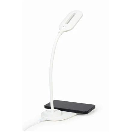 Gembird | Stalinė lempa su belaidžiu įkrovikliu | TA-WPC10-LED-01-W