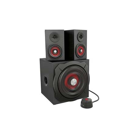Kompiuterio kolonėlės GENESIS Helium 610BT Computer Speakers, Wired, Bluetooth, Juodas | Genesis | Helium 610BT | Bluetooth | Raudona/Juodas