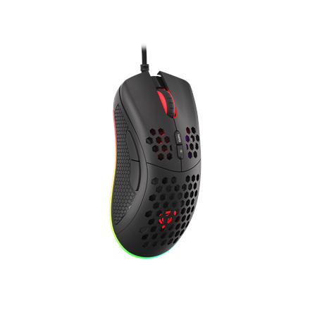 Genesis | Pelė žaidimams | Krypton 555 | su laidu | Optinė | Pelė žaidimams | USB 2.0 | Juodas | Yes