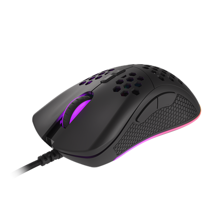 Genesis | Pelė žaidimams | Krypton 555 | su laidu | Optinė | Pelė žaidimams | USB 2.0 | Juodas | Yes