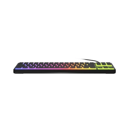 Klaviatūra žaidimams Genesis Thor 430 TKL Outemu Silent Rožinė su laidu mechaninė su pašvietimu juoda Hot-Swap Slim