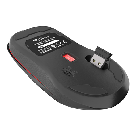 Genesis | ZIRCON 330 | Wireless | Pelė žaidimams | Juodas