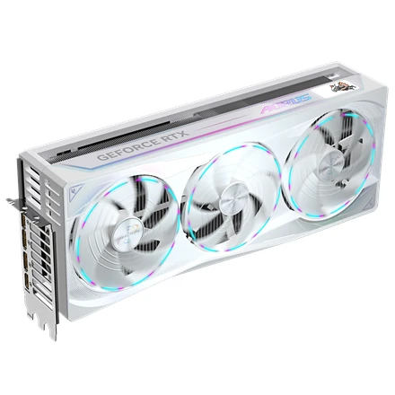 Vaizdo plokštė „Gigabyte AORUS GeForce RTX 5090 STEALTH ICE 32G“ | „NVIDIA“ | 32 GB | „GeForce RTX 5090“ | GDDR7 | HDMI jungčių kiekis: 1 | PCI-E 5.0