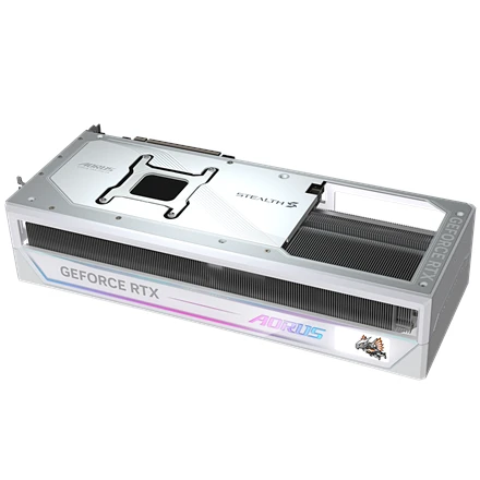 Vaizdo plokštė „Gigabyte AORUS GeForce RTX 5090 STEALTH ICE 32G“ | „NVIDIA“ | 32 GB | „GeForce RTX 5090“ | GDDR7 | HDMI jungčių kiekis: 1 | PCI-E 5.0