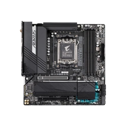 Pagrindinė plokštė GIGABYTE B650 GAMING X AX AM5 4xDDR5 4xSATA 3xM.2 1xHDMI 1xDP