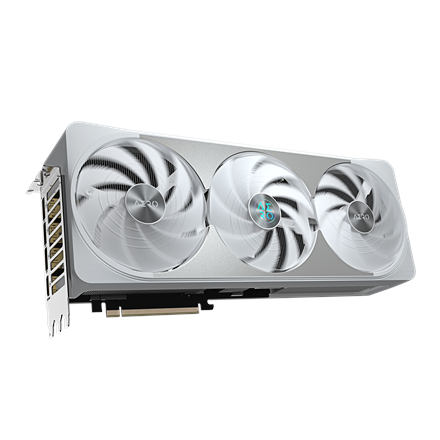 Vaizdo plokštė GIGABYTE GeForce RTX 5070 Ti AERO OC 16G Grafikos plokštė - 16GB GDDR7, 256bit, PCI-E 5.0, 2588 MHz Core Clock, 3 x DP 2.1a, 1 x HDMI 2.1b, NVIDIA DLSS 4, GV-N507TAERO OC-16GD