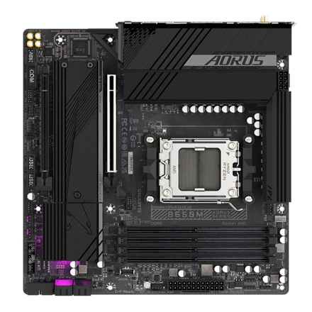 Pagrindinė plokštė GIGABYTE B650 GAMING X AX AM5 4xDDR5 4xSATA 3xM.2 1xHDMI 1xDP