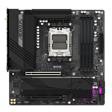 Pagrindinė plokštė GIGABYTE B650 GAMING X AX V2 AM5 4xDDR5 4xSATA 3xM.2