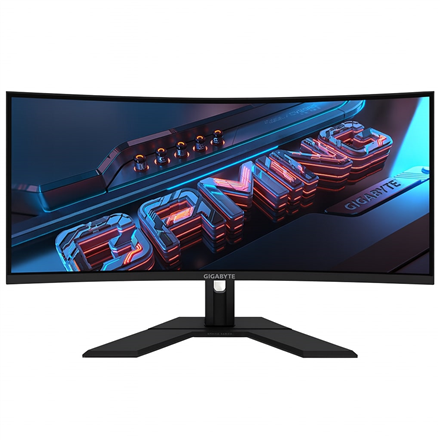 Monitorius Gigabyte | GS34WQC A | 34 " | SS VA | WQHD | 120 Hz | 1 ms | 3440 x 1440 pikselių | 300 cd/m² | HDMI jungtys quantity 1