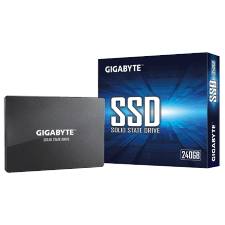 Gigabyte GP-GSTFS31240GNTD 240 GB, SSD sąsaja SATA, Rašymo greitis 420 MB/s, Skaitymo greitis 500 MB/s