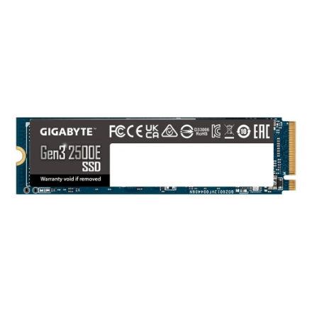 GIGABYTE Gen3 2500E M.2 2280 SSD 500GB PCIe 3.0x4 NVMe1.3