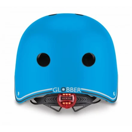 GLOBBER šalmas Go Up Lights, XXS/XS (45-51cm), dangaus mėlynas