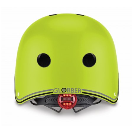 GLOBBER šalmas Primo Lights, XS/S (48-53cm), žalias
